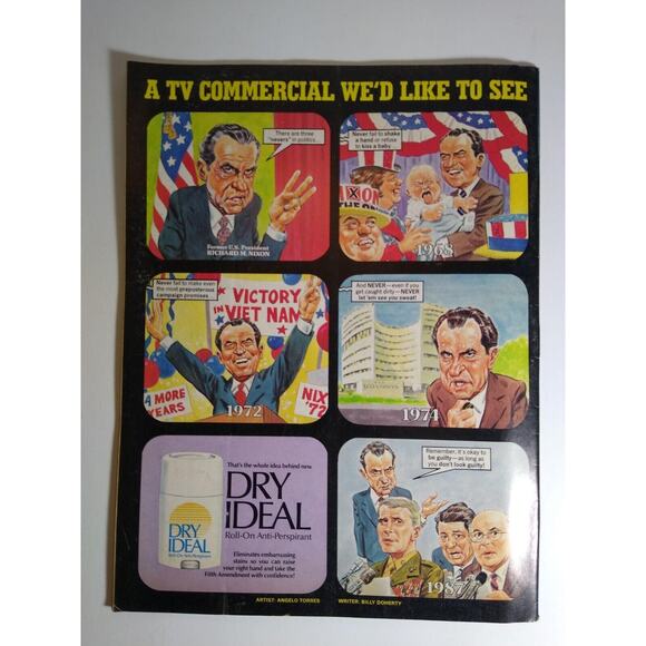 MAD Magazine March 1988 Michael Jackson Robocop Movie Bad Song Parody No 277 - Picture 8 of 8